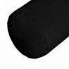 Poduszki Wałkowe 2 pcs Czarny Ø 15 x 40 cm Tkanina mikrofibrowa