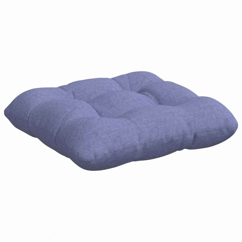 Poduszki na siedziska 4 pcs Niebieski dżins 40 x 40 x 12 cm