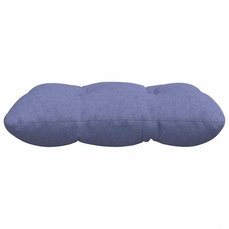 Poduszki na siedziska 4 pcs Niebieski dżins 40 x 40 x 12 cm