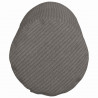 Poduszki Wałkowe 2 pcs Jasnoszary Ø 15 x 40 cm