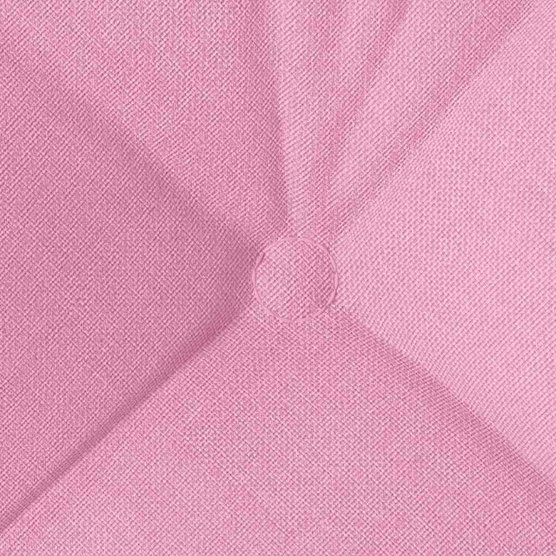 Poduszki na siedziska 4 pcs Różowy 40 x 40 x 12 cm tkanina