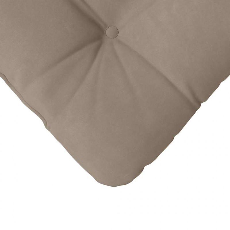 Poduszki na siedziska 4 pcs Ciemnoszary 40 x 40 cm