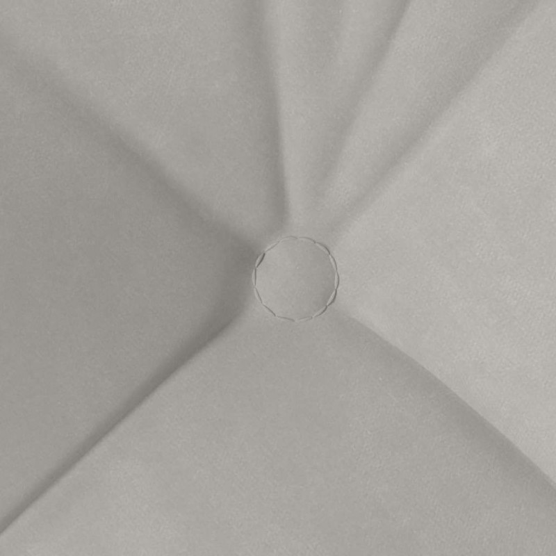 Poduszki na siedziska 4 pcs Jasnoszary 40 x 40 cm
