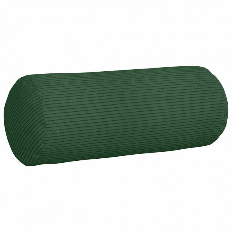 Poduszki Wałkowe 2 pcs Ciemna zieleń Ø 15 x 40 cm