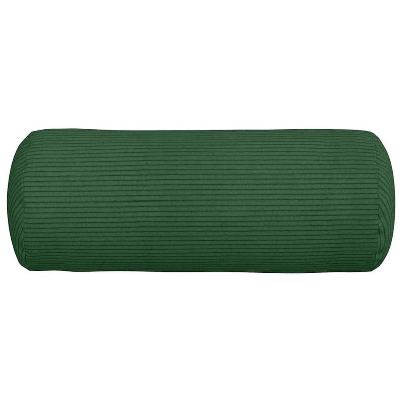 Poduszki Wałkowe 2 pcs Ciemna zieleń Ø 15 x 40 cm