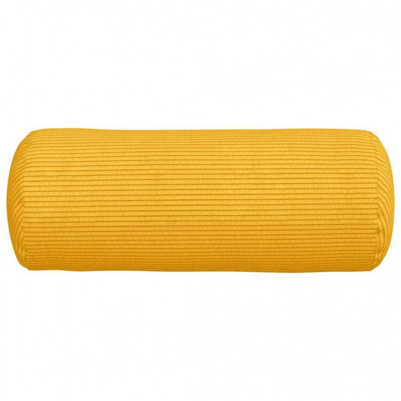 Poduszki Wałkowe 2 pcs Jasnożółty Ø 15 x 40 cm