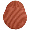 Poduszki Wałkowe 2 pcs Czerwono-pomarańczowy Ø 15 x 40 cm