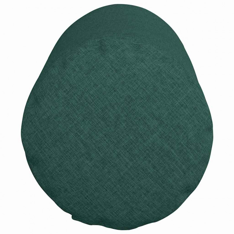Poduszki Wałkowe 2 pcs Ciemna zieleń Ø 25 x 70 cm tkanina