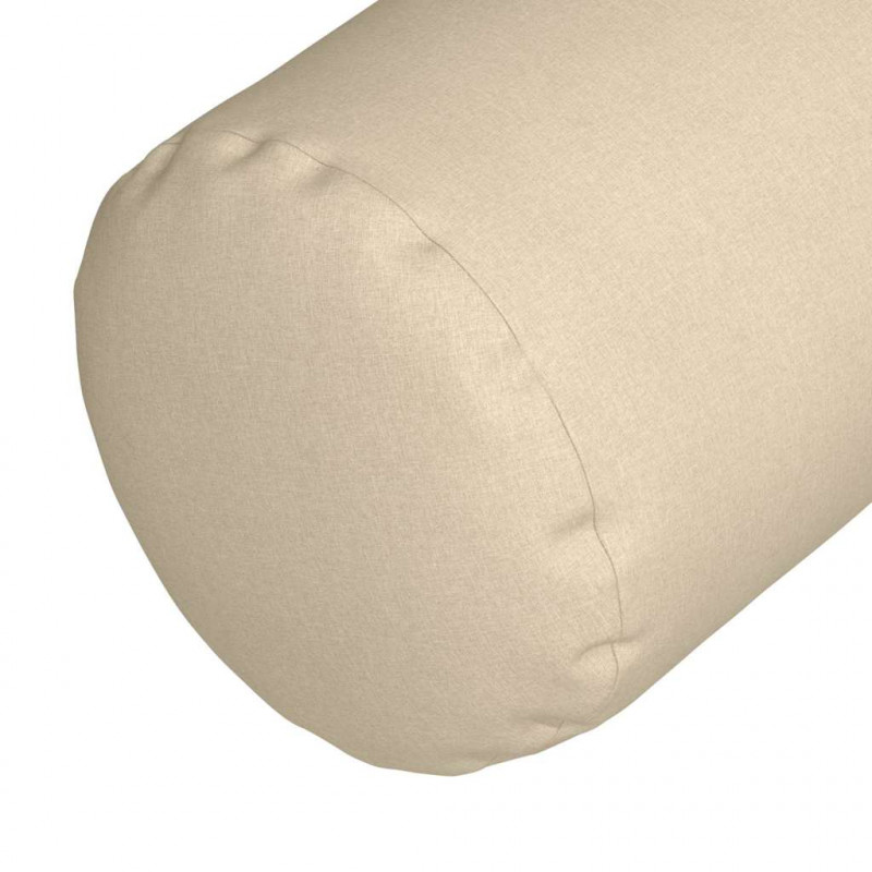 Poduszki Wałkowe 2 pcs Kremowy Ø 25 x 70 cm tkanina