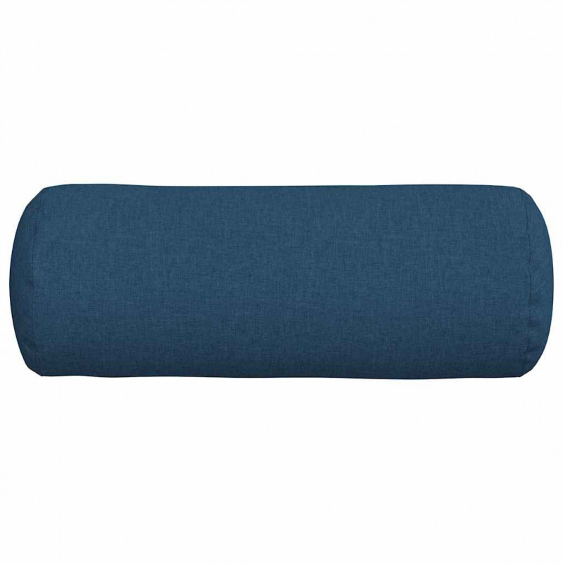 Poduszki Wałkowe 2 pcs Niebieski Ø 25 x 70 cm tkanina