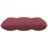 Poduszki na siedziska 4 pcs Czerwone wino 45 x 45 x 12 cm
