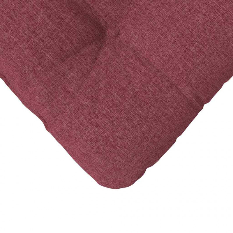 Poduszki na siedziska 4 pcs Czerwone wino 45 x 45 x 12 cm