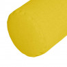 Poduszki Wałkowe 2 pcs Jasnożółty Ø 25 x 70 cm tkanina