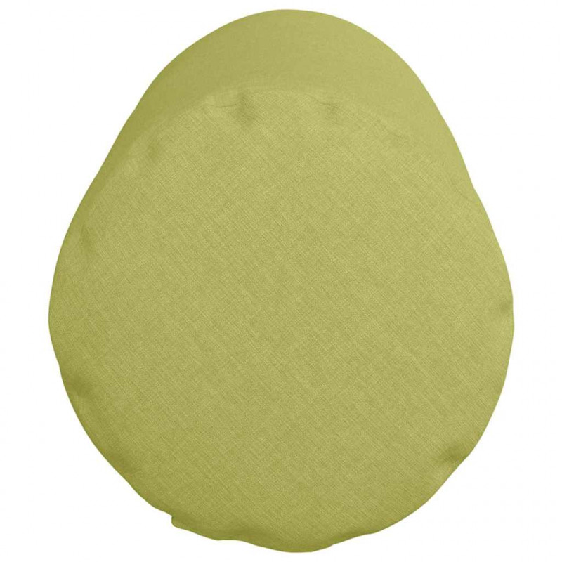 Poduszki Wałkowe 2 pcs Jasnozielony Ø 25 x 70 cm tkanina