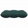 Poduszki na siedziska 4 pcs Ciemna zieleń 45 x 45 x 12 cm