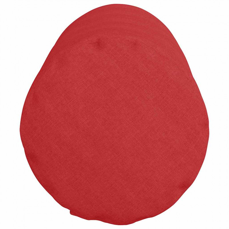 Poduszki Wałkowe 2 pcs Czerwony Ø 25 x 70 cm tkanina