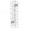Kran Gabionowy Srebrny 25 x 25 x 100 cm Stal nierdzewna