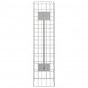 Kran Gabionowy Srebrny 25 x 25 x 100 cm Stal nierdzewna