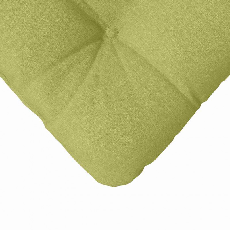 Poduszki na siedziska 4 pcs Jasnozielony 45 x 45 x 12 cm