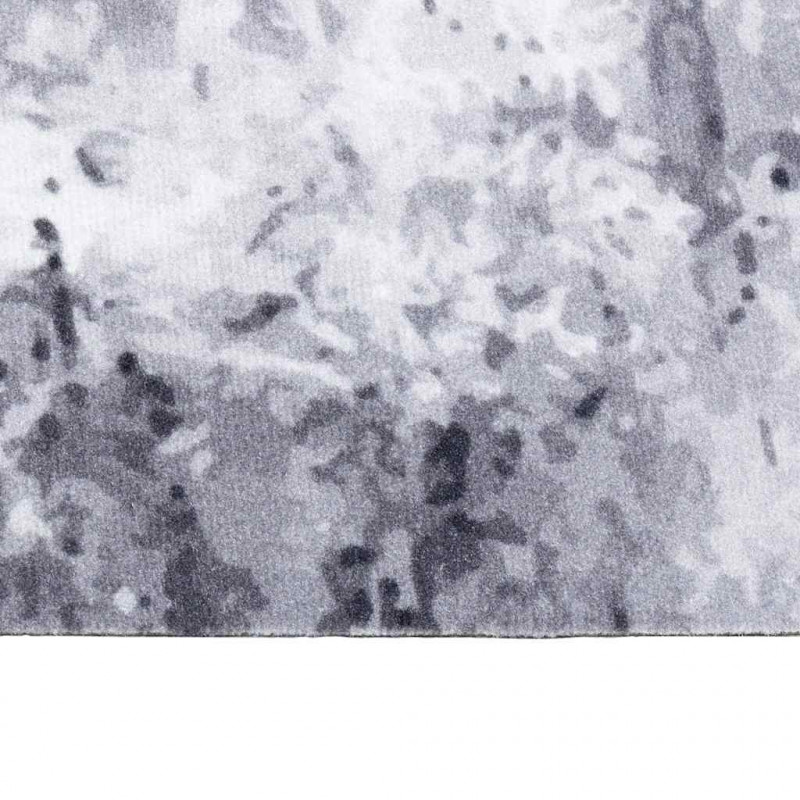 Dywan kuchenny Szary 150 x 45 cm Aksamit