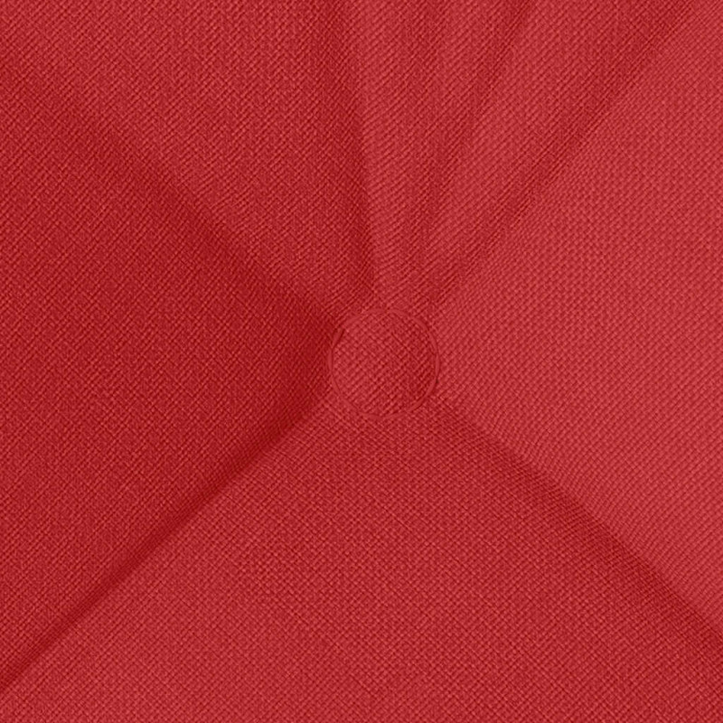 Poduszki na siedziska 4 pcs Czerwony 45 x 45 x 12 cm tkanina