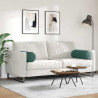 Poduszki Wałkowe 2 pcs Ciemna zieleń Ø 25 x 70 cm