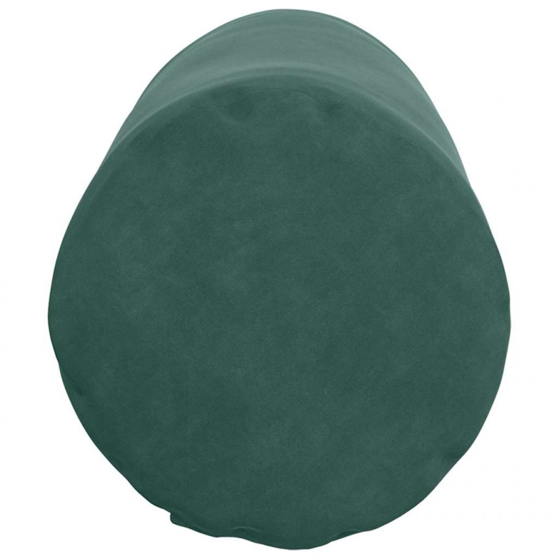 Poduszki Wałkowe 2 pcs Ciemna zieleń Ø 25 x 70 cm