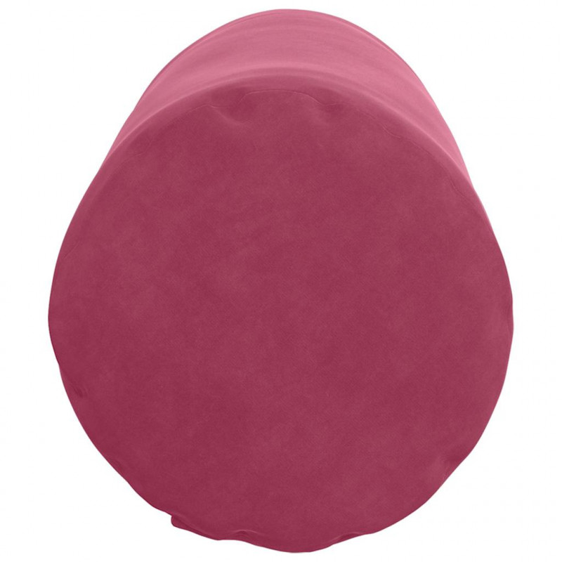 Poduszki Wałkowe 2 pcs Czerwone wino Ø 25 x 70 cm