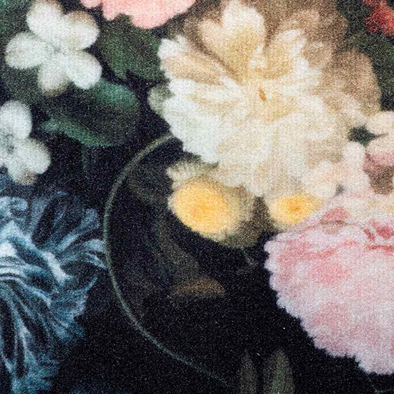 Dywan kuchenny Czarny 300 x 60 cm Aksamit