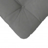 Poduszki na siedziska 4 pcs Ciemnoszary 45 x 45 cm