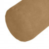 Poduszki Wałkowe 2 pcs Brązowy Ø 25 x 70 cm Tkanina sztruksowa