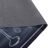 Dywan kuchenny Czarny 150 x 45 cm Aksamit