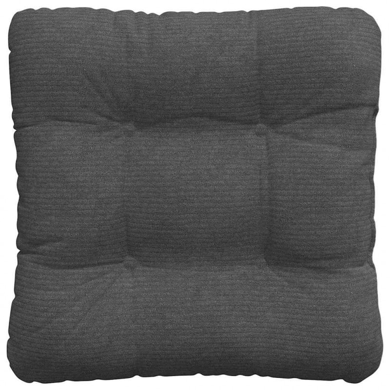 Poduszki na siedziska 4 pcs Ciemnoszary 45 x 45 cm