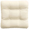 Poduszki na siedziska 4 pcs Kremowy 45 x 45 cm