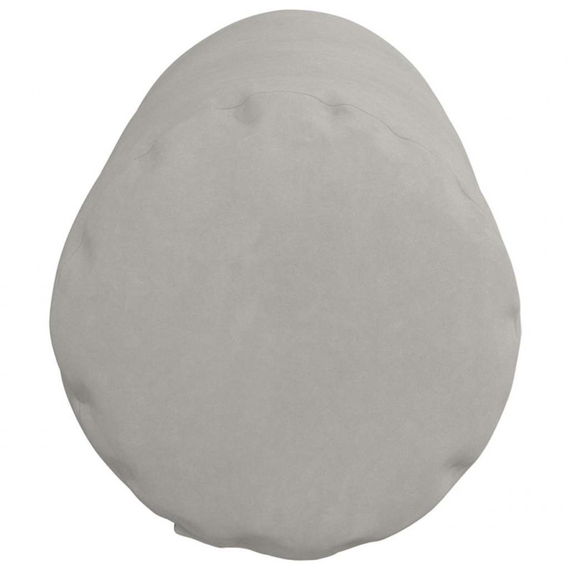 Poduszki Wałkowe 2 pcs Jasnoszary Ø 25 x 70 cm