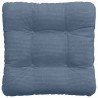 Poduszki na siedziska 4 pcs Niebieski 45 x 45 cm