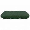 Poduszki na siedziska 4 pcs Ciemna zieleń 45 x 45 cm