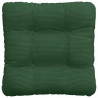 Poduszki na siedziska 4 pcs Ciemna zieleń 45 x 45 cm