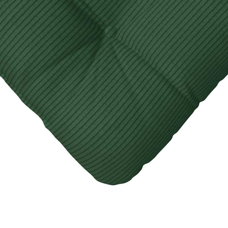 Poduszki na siedziska 4 pcs Ciemna zieleń 45 x 45 cm