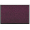 Dywanik drzwiowy Bordowy 60 x 40 x 1.2 cm Tkanina Teddy