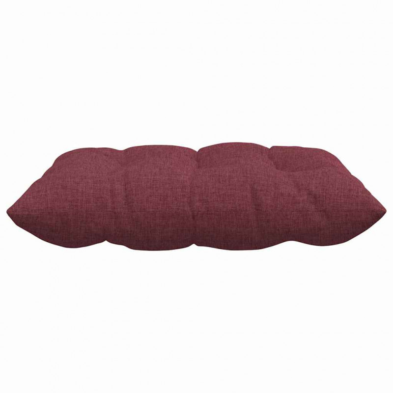 Poduszki na siedziska 4 pcs Czerwone wino 40 x 40 x 6 cm