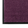 Dywanik drzwiowy Bordowy 60 x 40 x 1.2 cm Tkanina Teddy