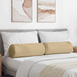 Poduszki Wałkowe 2 pcs Szary zielony Ø 25 x 70 cm
