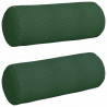 Poduszki Wałkowe 2 pcs Ciemna zieleń Ø 25 x 70 cm