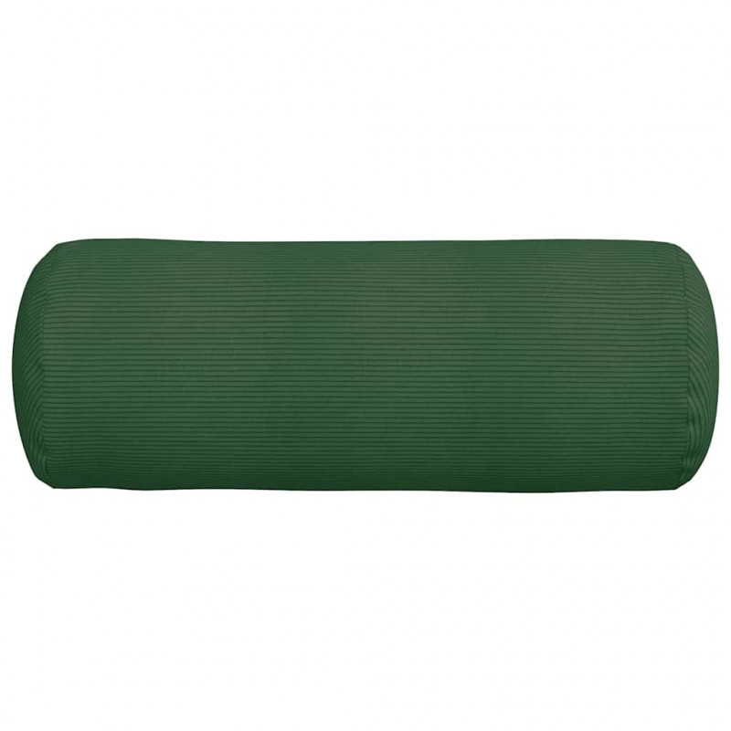 Poduszki Wałkowe 2 pcs Ciemna zieleń Ø 25 x 70 cm
