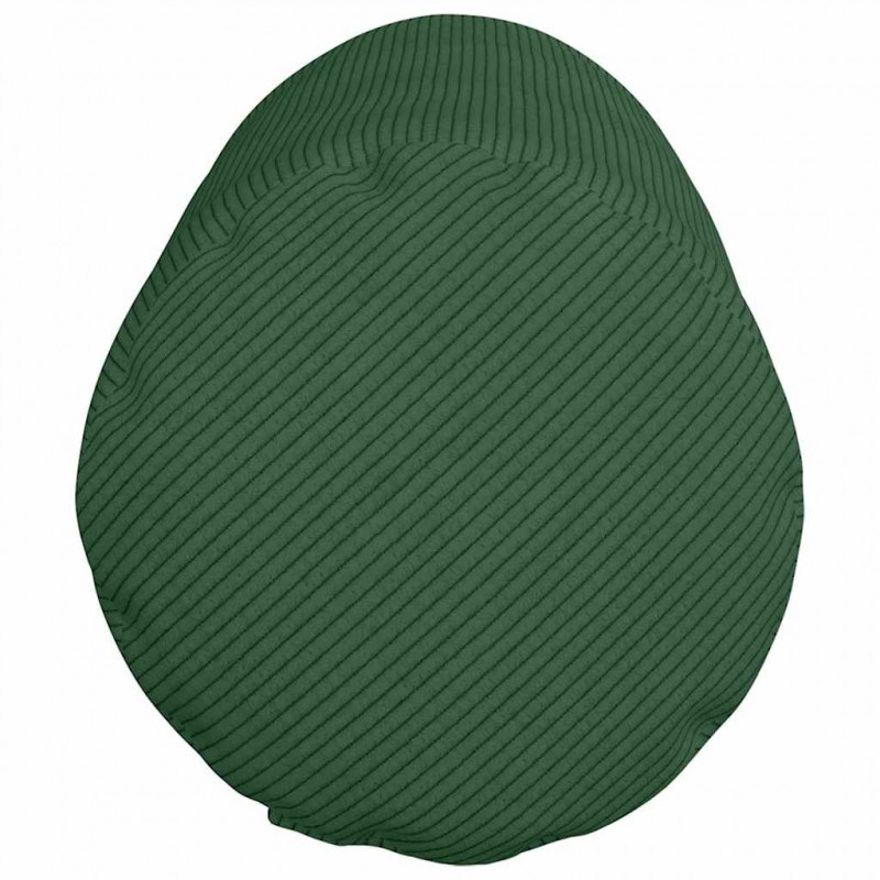 Poduszki Wałkowe 2 pcs Ciemna zieleń Ø 25 x 70 cm