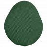 Poduszki Wałkowe 2 pcs Ciemna zieleń Ø 25 x 70 cm