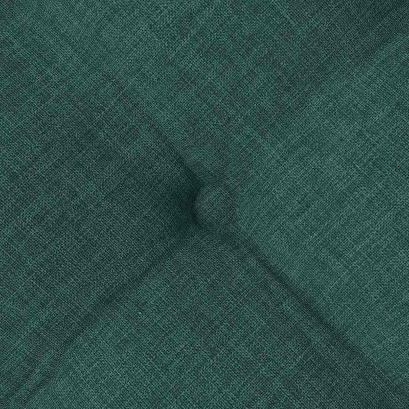 Poduszki na siedziska 4 pcs Ciemna zieleń 40 x 40 x 6 cm