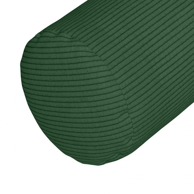 Poduszki Wałkowe 2 pcs Ciemna zieleń Ø 25 x 70 cm