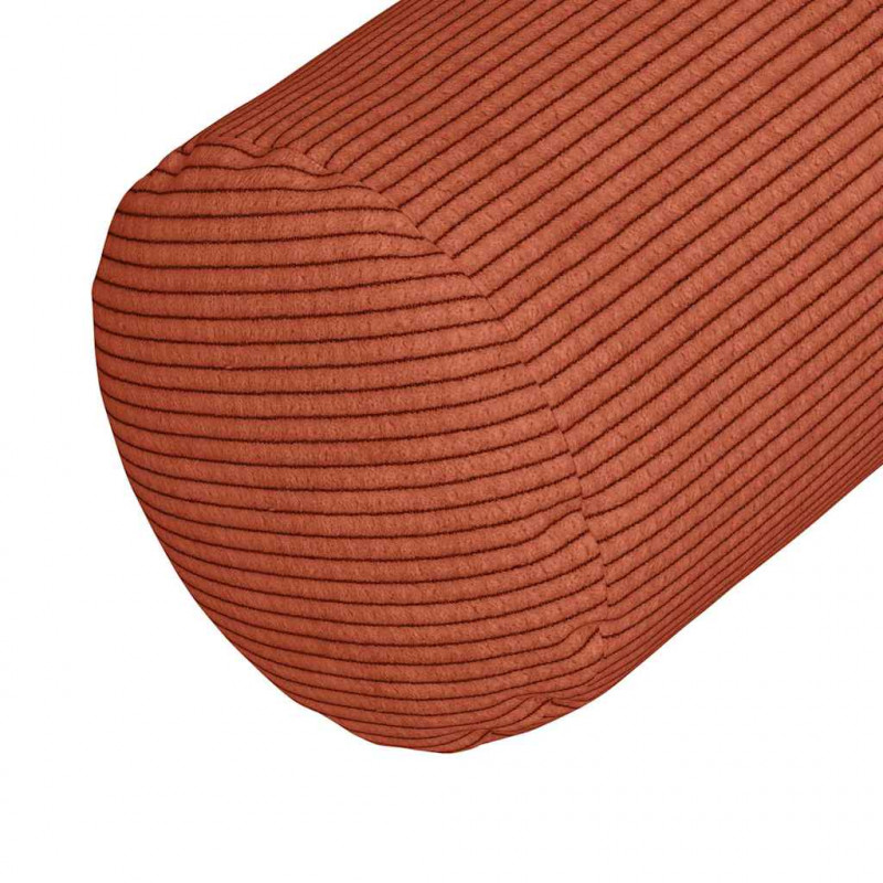 Poduszki Wałkowe 2 pcs Czerwono-pomarańczowy Ø 25 x 70 cm